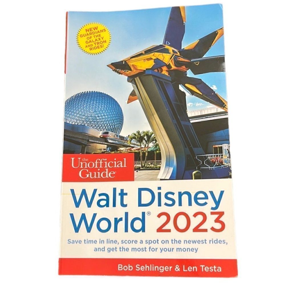 The Unofficial Guide Walt Disney World 2023. Like new condition.